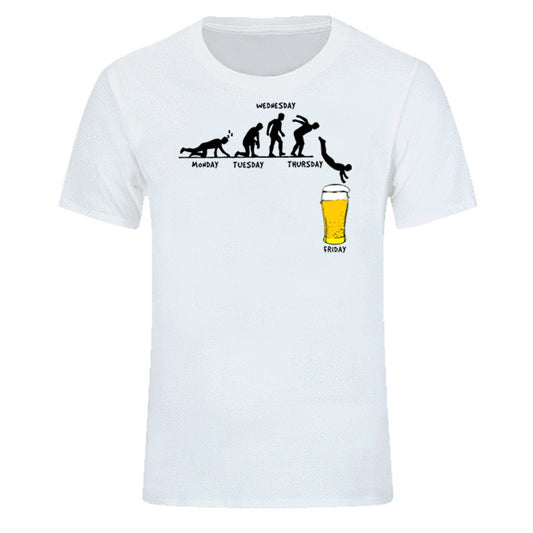 Print Fashion Trend Short Sleeve