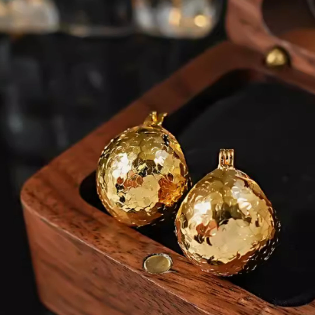 S925 Sterling Silver 3D Women’s Earrings with Buckle & Fabric