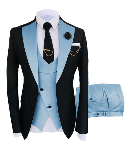 Men's Suit Vest and Pants Set – Formal Business Attire