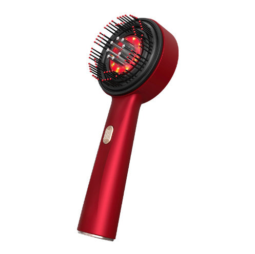 Electric Massage Comb with Red Light Therapy & Scalp Care