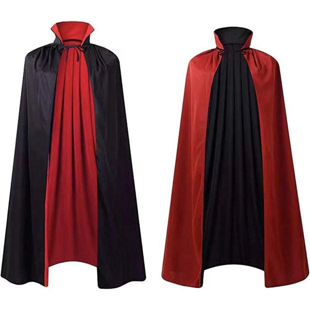 Children’s Wizard Halloween Cloak Hooded Cape Costume