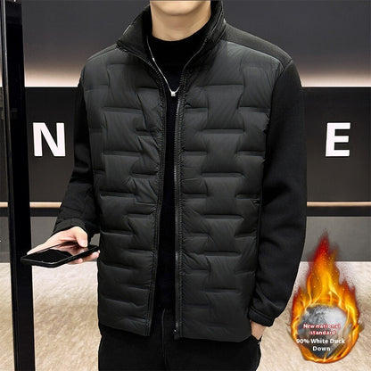 Lightweight Warm Casual Down Jacket for Men 60 characters