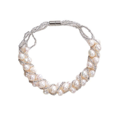 Natural Freshwater Pearl Short Necklace
