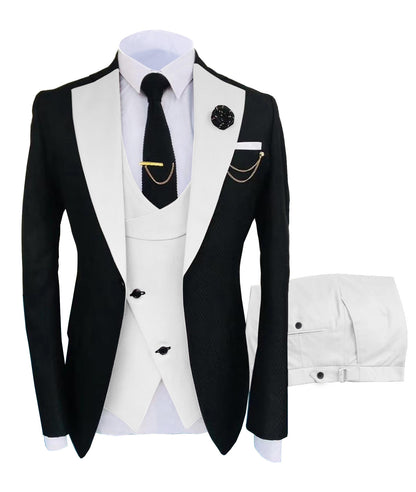 Men's Suit Vest and Pants Set – Formal Business Attire