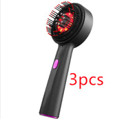 Electric Massage Comb with Red Light Therapy & Scalp Care