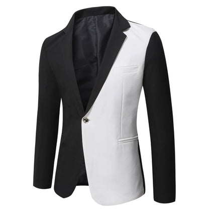 Men's Multicolor Slim-fit Blazer – Stylish Formal Jacket