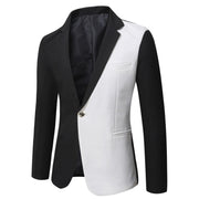 Men's Multicolor Slim-fit Blazer – Stylish Formal Jacket