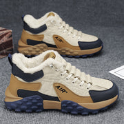 Men’s Winter Slip-On Work Shoes | Warm Velvet Safety Sneakers