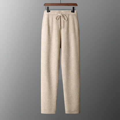 Men's Double-Strand Thick Wool Suit Cardigan – Warm & Stylish