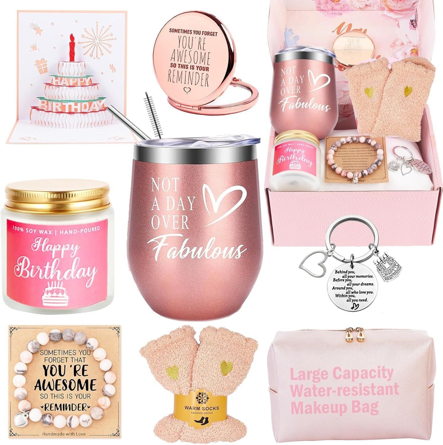 Aromatherapy Candle Bath Set Gift Box