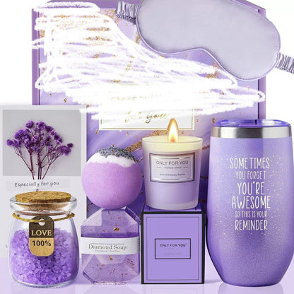Aromatherapy Candle Bath Set Gift Box