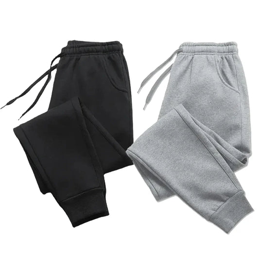 Men’s Fleece Jogger Sweatpants for Workout and Casual Wear