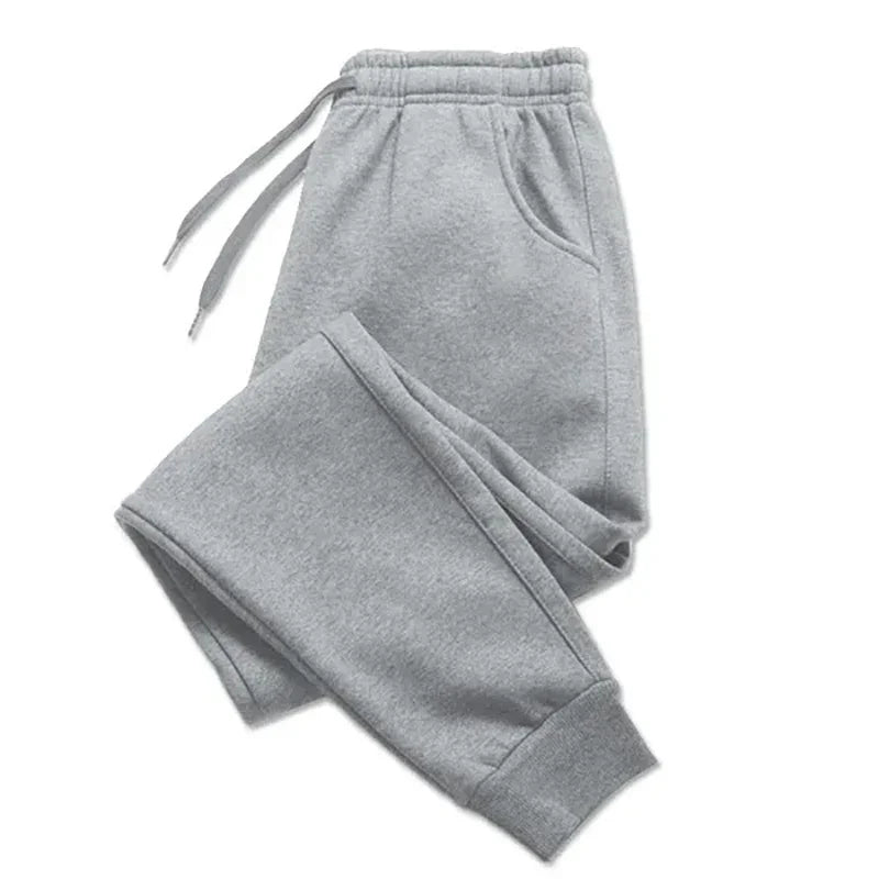 Men’s Fleece Jogger Sweatpants for Workout and Casual Wear