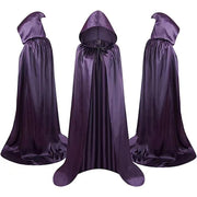 Children’s Wizard Halloween Cloak Hooded Cape Costume
