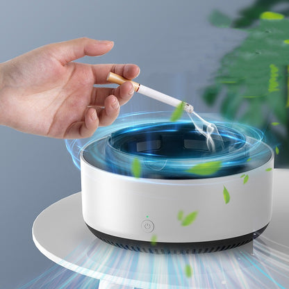 Portable Smoke Removal Air Purifier Ashtray for Car and Home