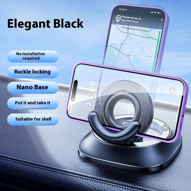 Foldable Magnetic Car Phone Holder with Strong Suction