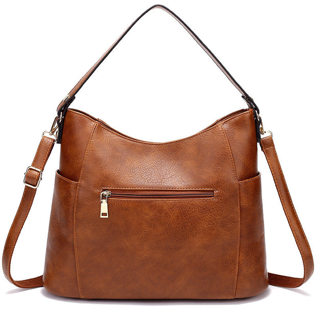 Luxury Leather Women’s Messenger Handbag