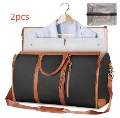 Large Capacity Waterproof Travel Duffle Bag for Women – Foldable Suit Garment Tote