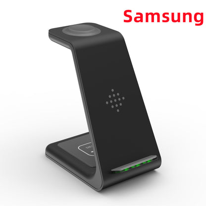 3 in 1 Wireless Fast Charging Station and Phone Stand