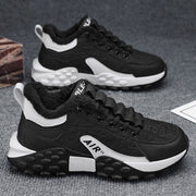 Men’s Winter Slip-On Work Shoes | Warm Velvet Safety Sneakers