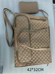 Women's Quilted Lunch Tote Bag – Thermal, Leak-Proof & Spacious