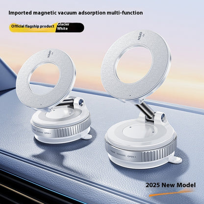 Foldable Magnetic Car Phone Holder with Strong Suction