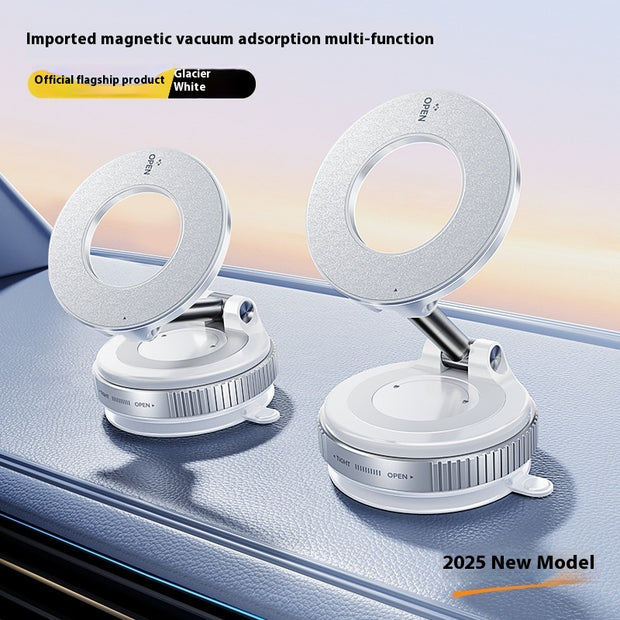 Foldable Magnetic Car Phone Holder with Strong Suction