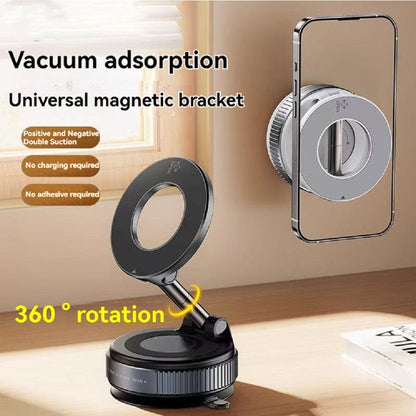 Foldable Magnetic Car Phone Holder with Strong Suction