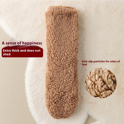 Warm Velvet Thick Non-Slip Winter Floor Socks