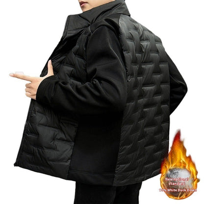 Lightweight Warm Casual Down Jacket for Men 60 characters