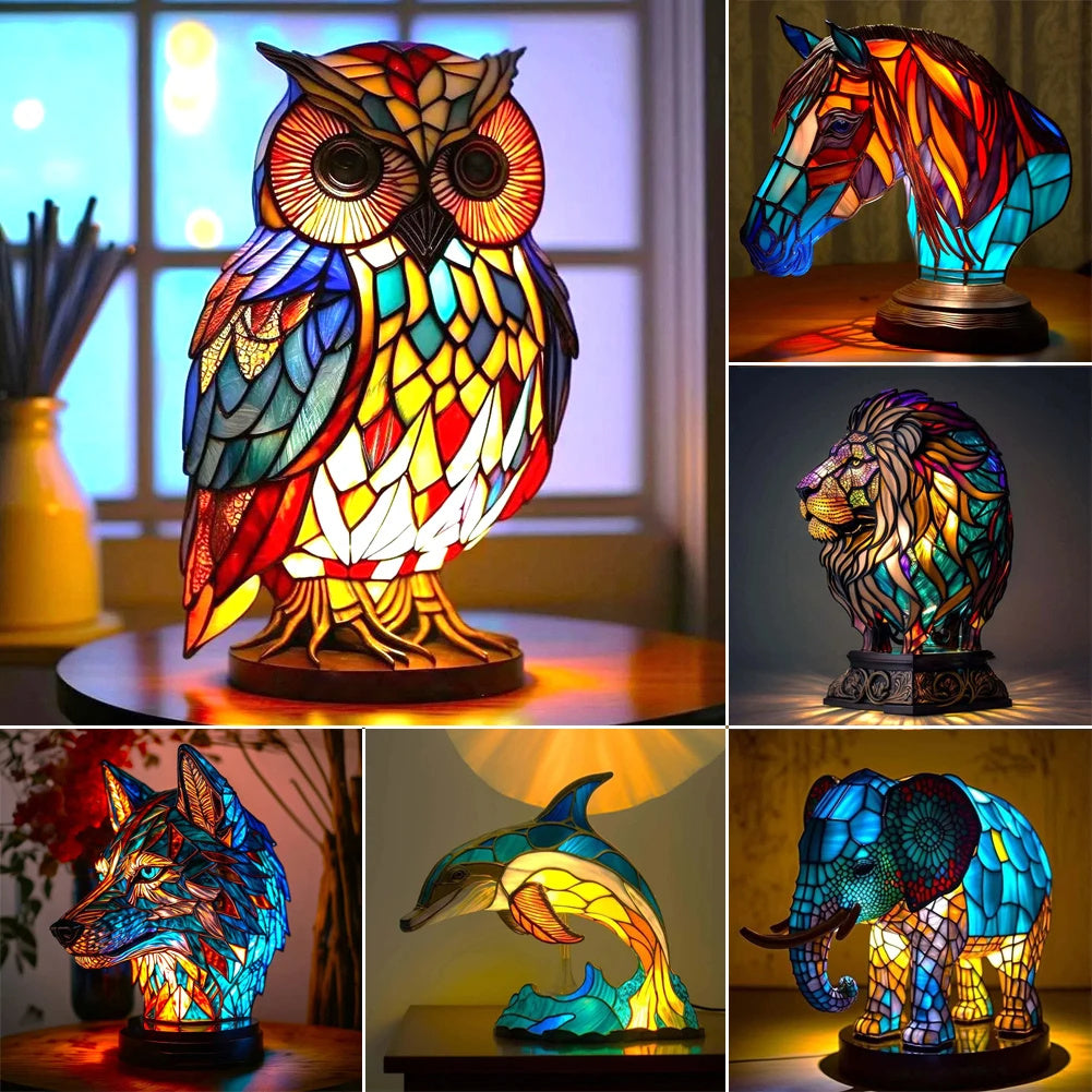 3D Animal Light Desk Lamp – Cute Home Decor