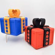 Caja de regalo molesta, divertida caja de regalo 3D con tornillos, caja de regalo de broma, caja de regalo novedosa para regalo de Año Nuevo.