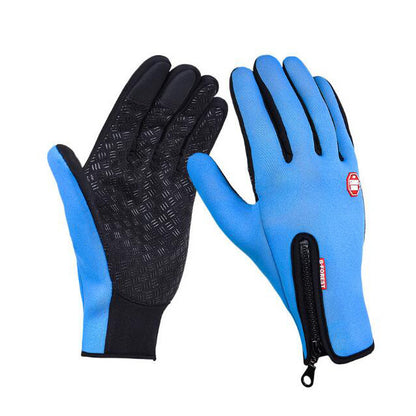 Waterproof touchscreen winter gloves 