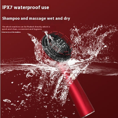 Electric Massage Comb with Red Light Therapy & Scalp Care