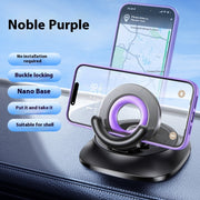 Foldable Magnetic Car Phone Holder with Strong Suction