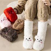 Warm Velvet Thick Non-Slip Winter Floor Socks