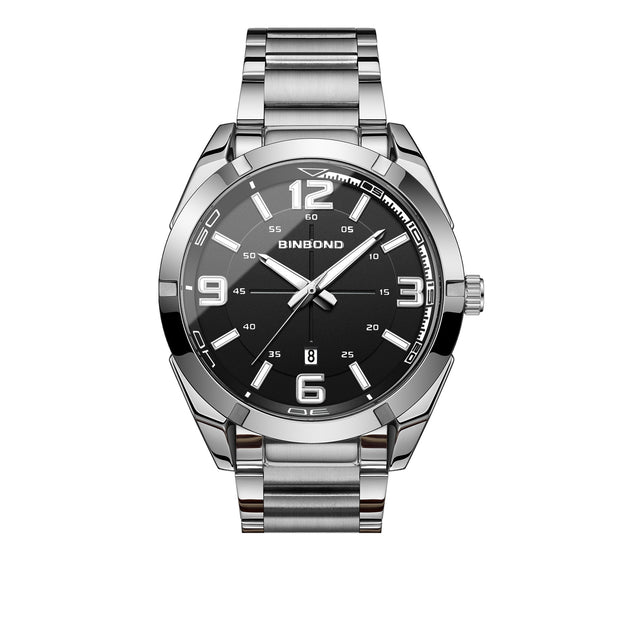 Large Digital Steel Belt Men's Watches Watch