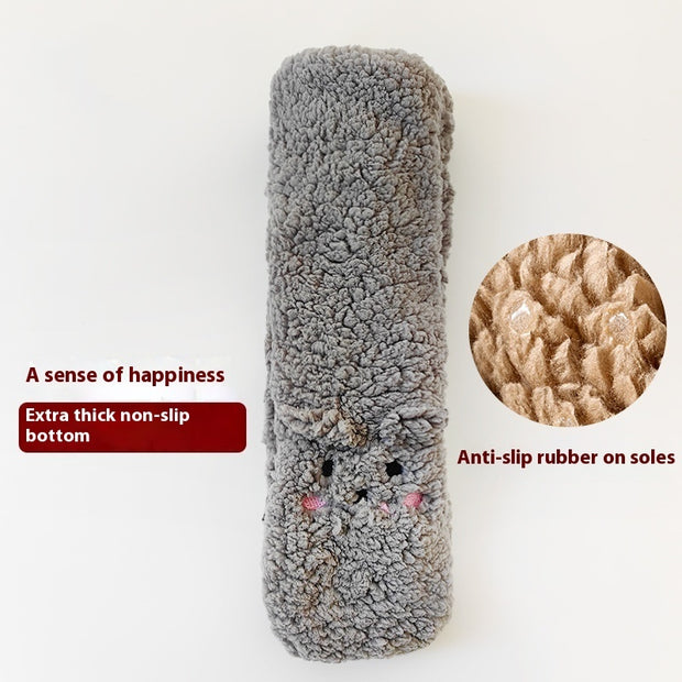 Warm Velvet Thick Non-Slip Winter Floor Socks