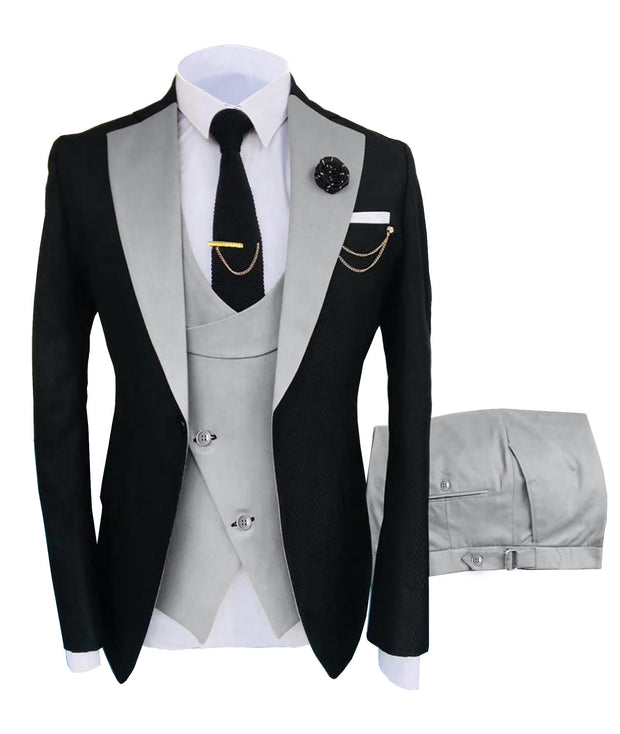 Men's Suit Vest and Pants Set – Formal Business Attire