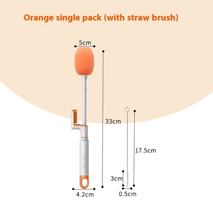 Long Handle Cup Brush Bottle Cleaning Kitchen Gadgets